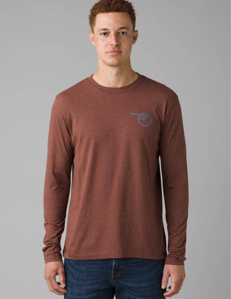Mountain Maven LS - Mens - clove heather 1