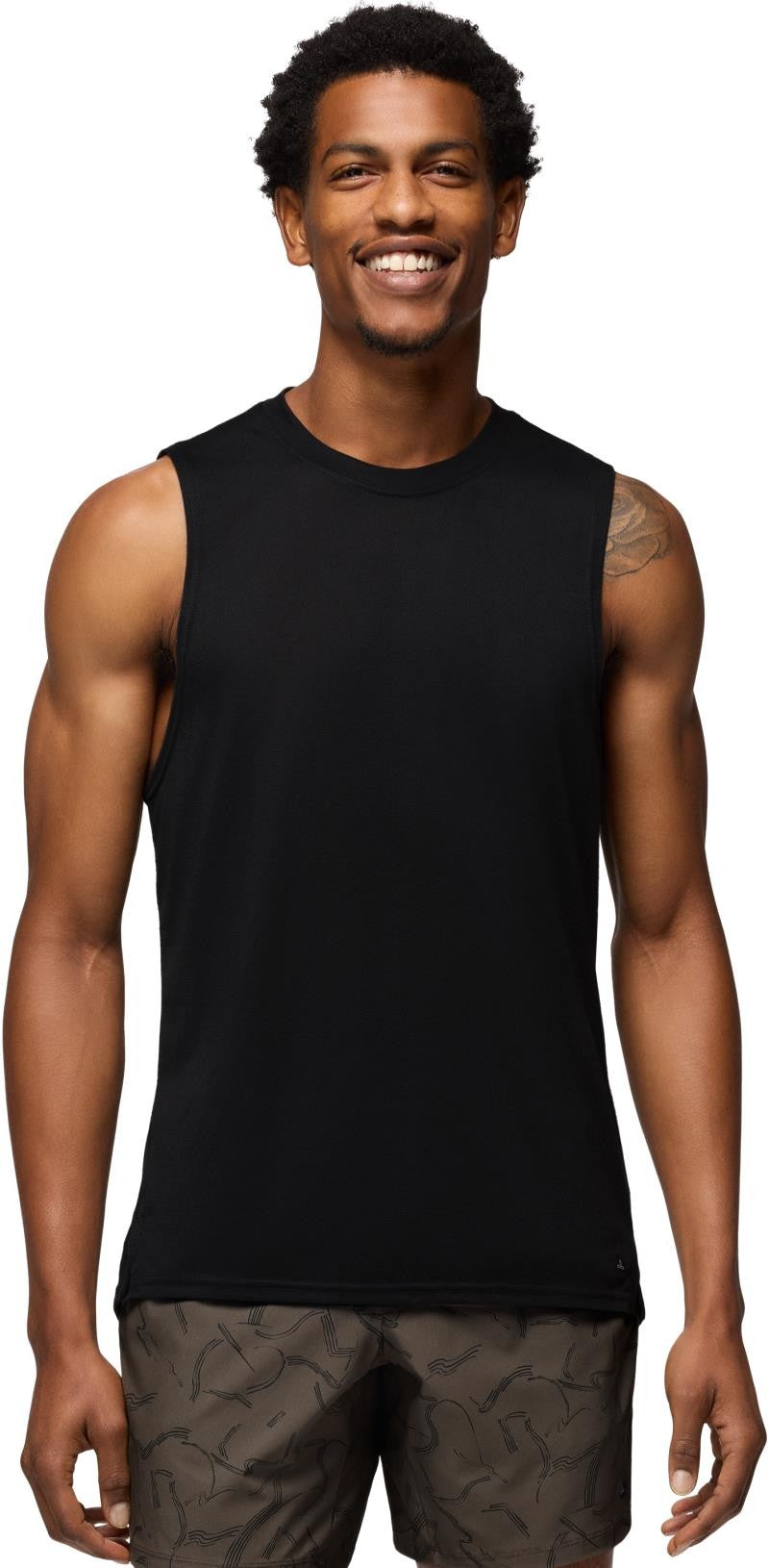 Natural Flow Tank - Mens - black 1