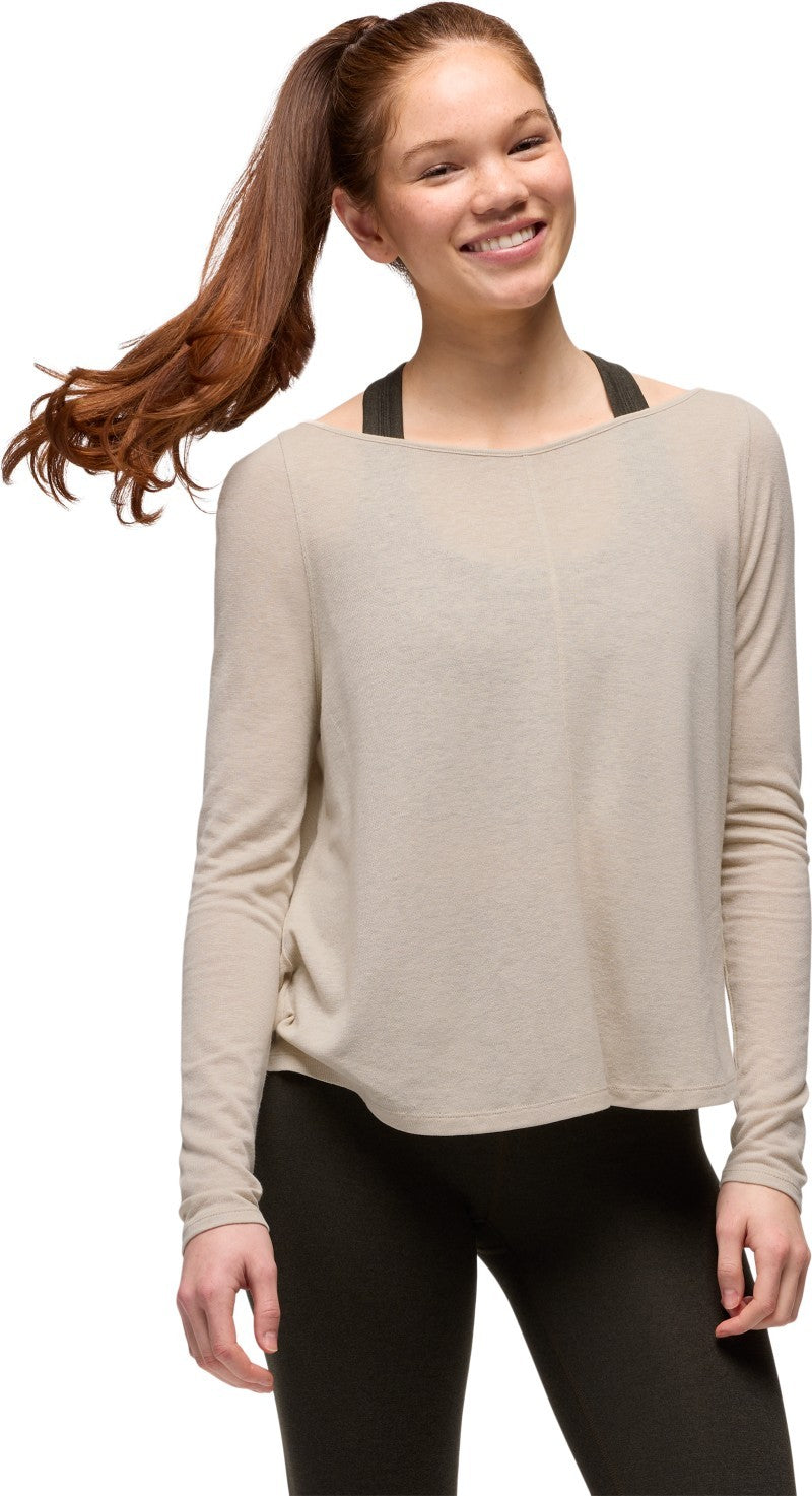 New Moon LS - Womens - almond 1