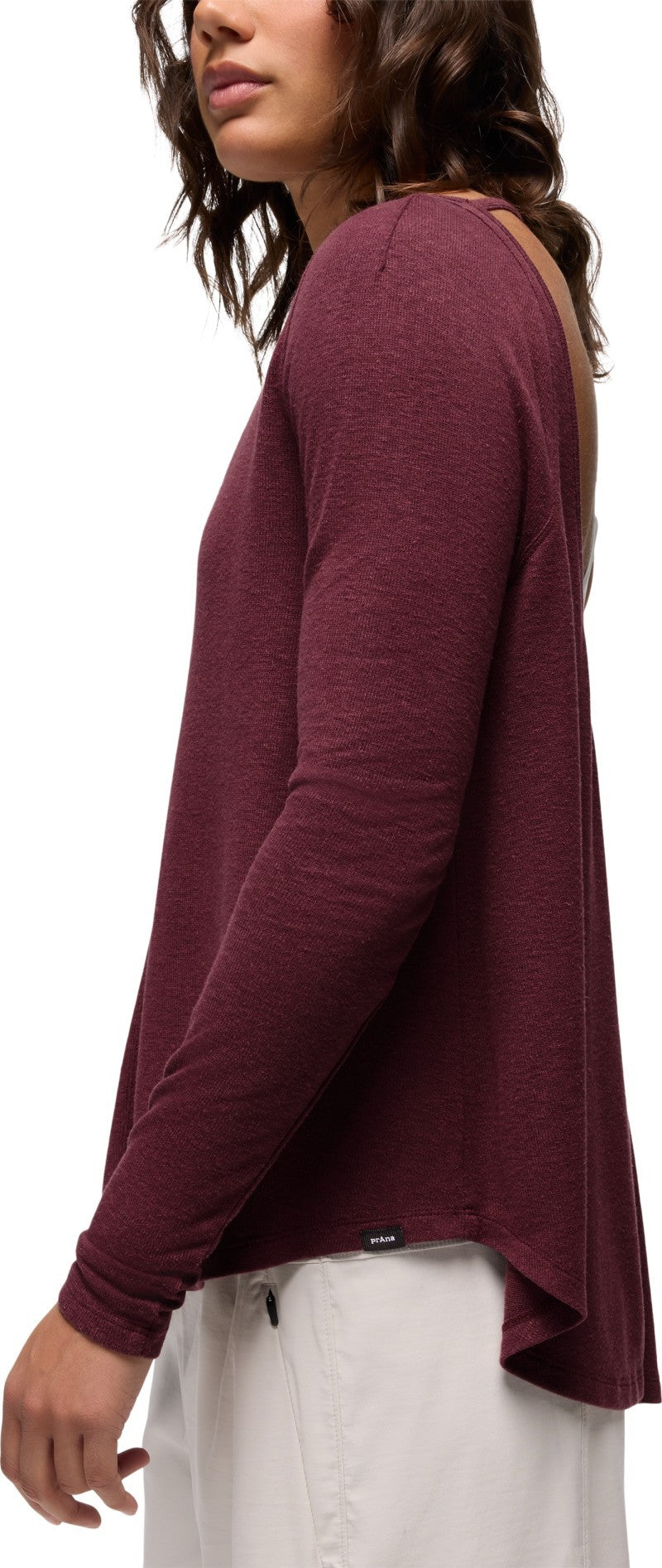 New Moon LS - Womens - deep vino 1