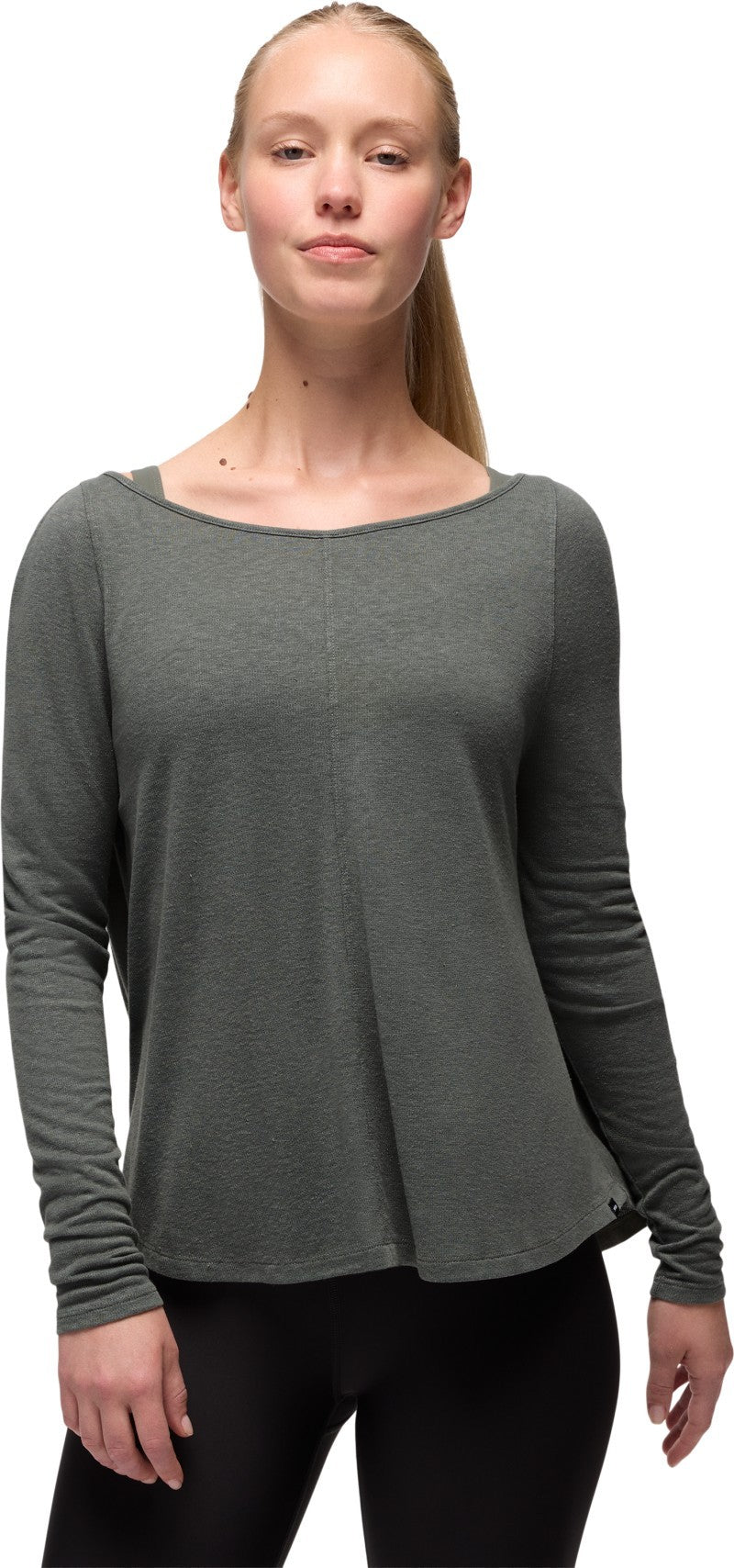 New Moon LS - Womens - thyme 1
