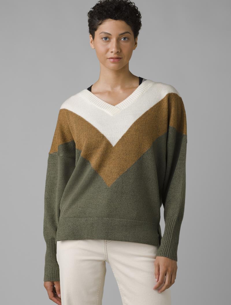 Norfolk Sweater - Womens - camel 1