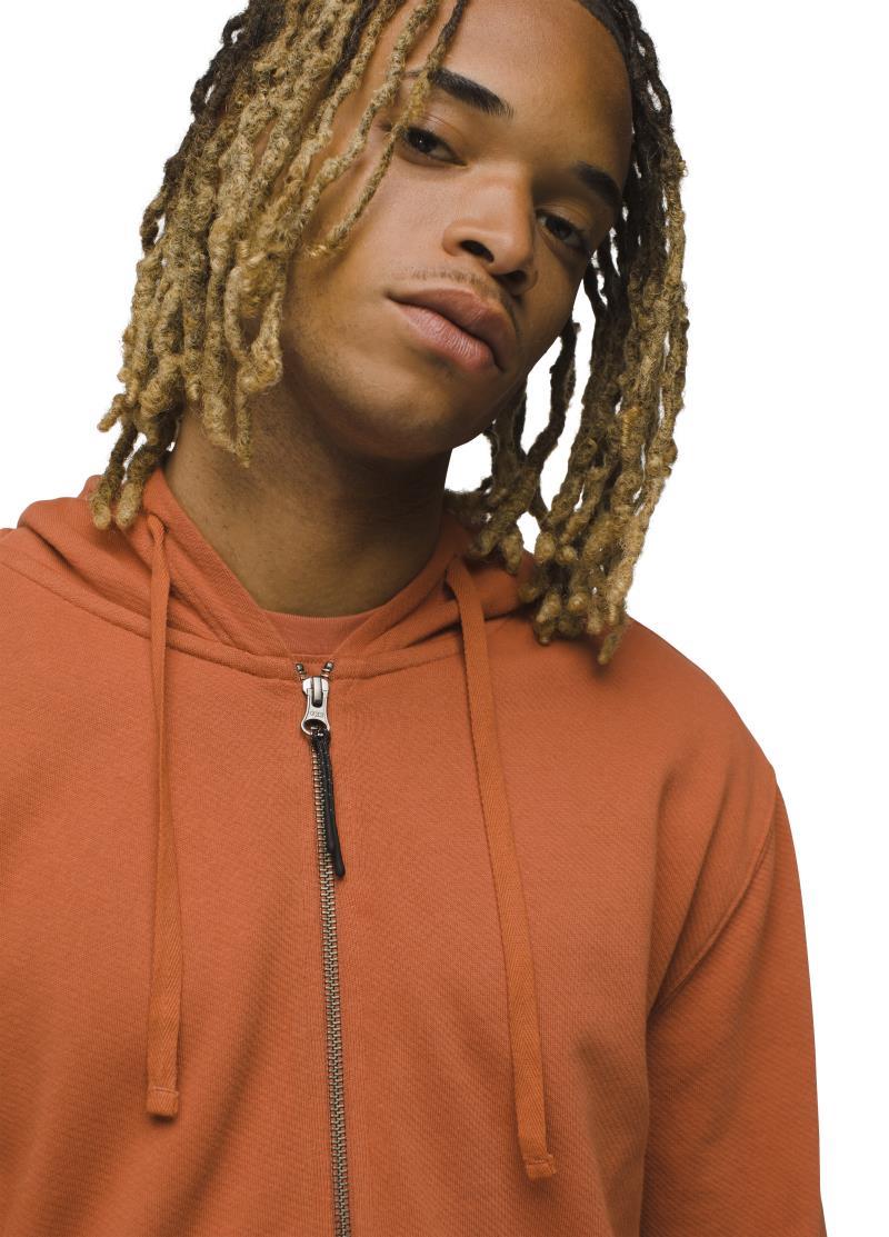 North County Full Zip Hoodie - Mens - Terracotta 4