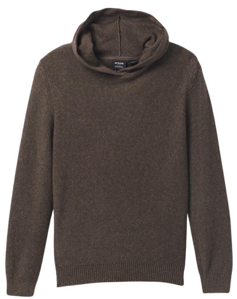 North Loop Hooded Sweater - Slim - Mens - sepia 1