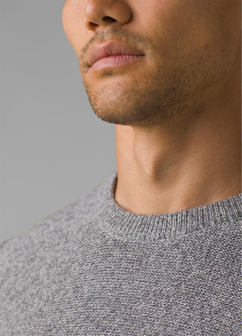 North Loop Sweater - Slim - Mens - Pebble Grey 4