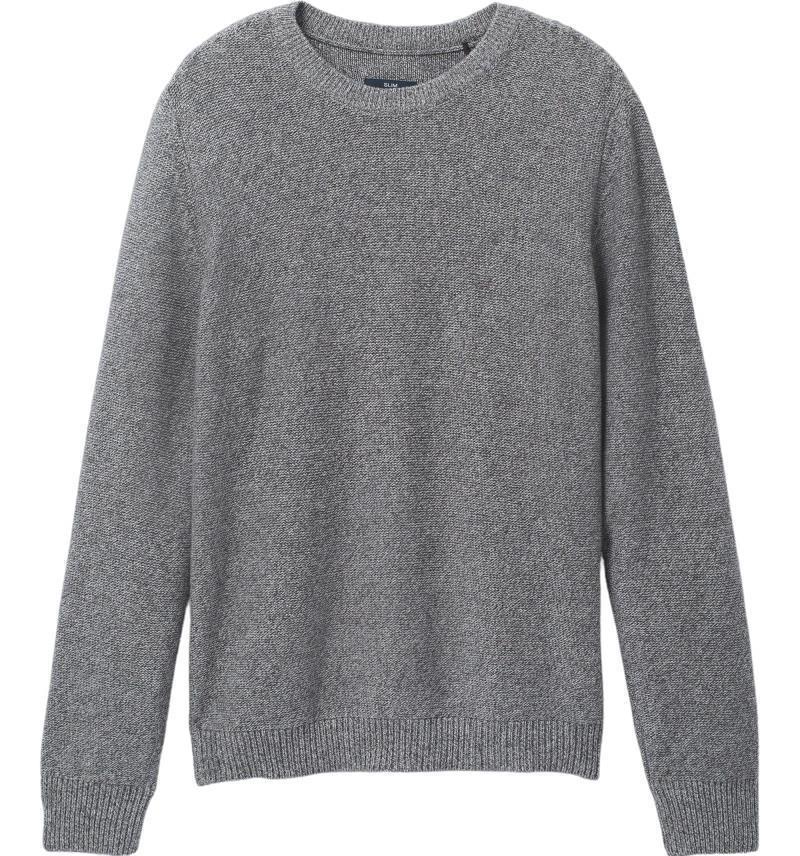 North Loop Sweater - Slim - Mens - Pebble Grey 1