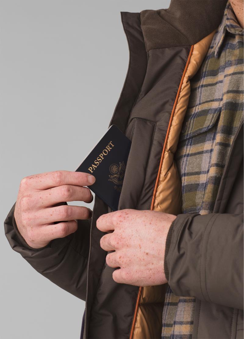 Novad Path Jacket - Mens - black olive heather 1