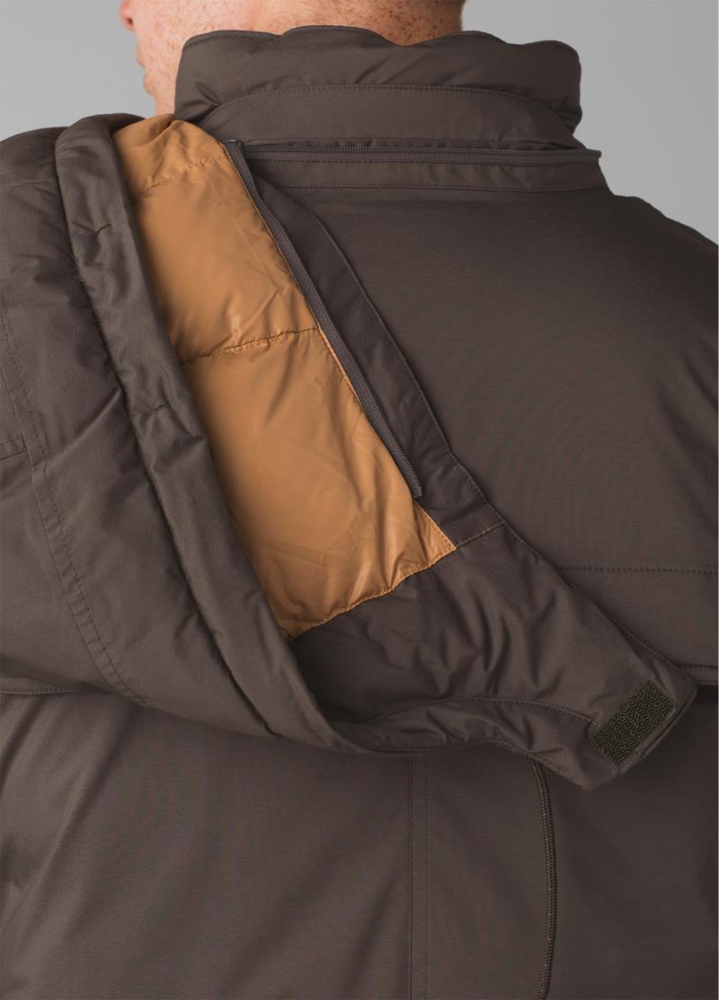 Novad Path Jacket - Mens - black olive heather 1