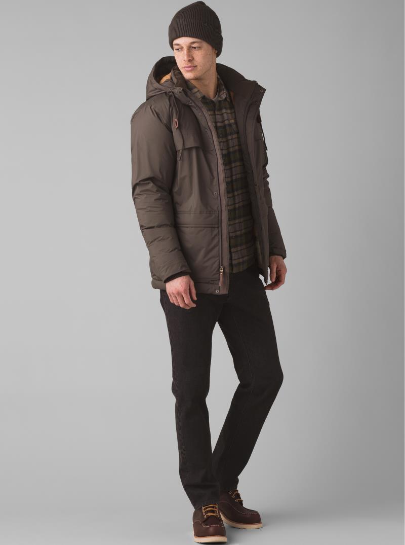 Novad Path Jacket - Mens - black olive heather 1