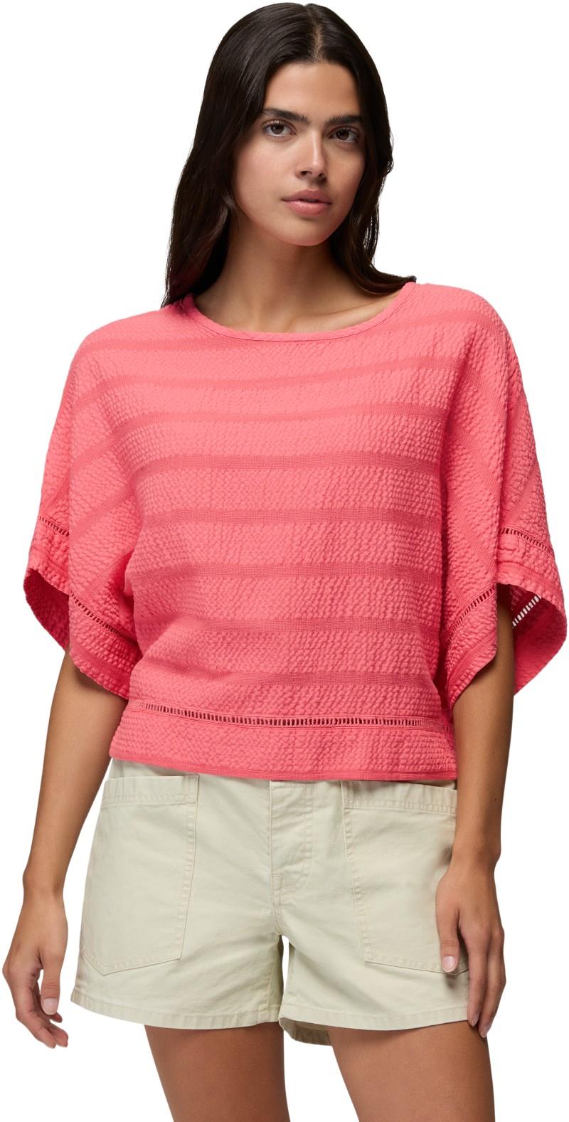 Ocean Hills Top - Womens - guava 1