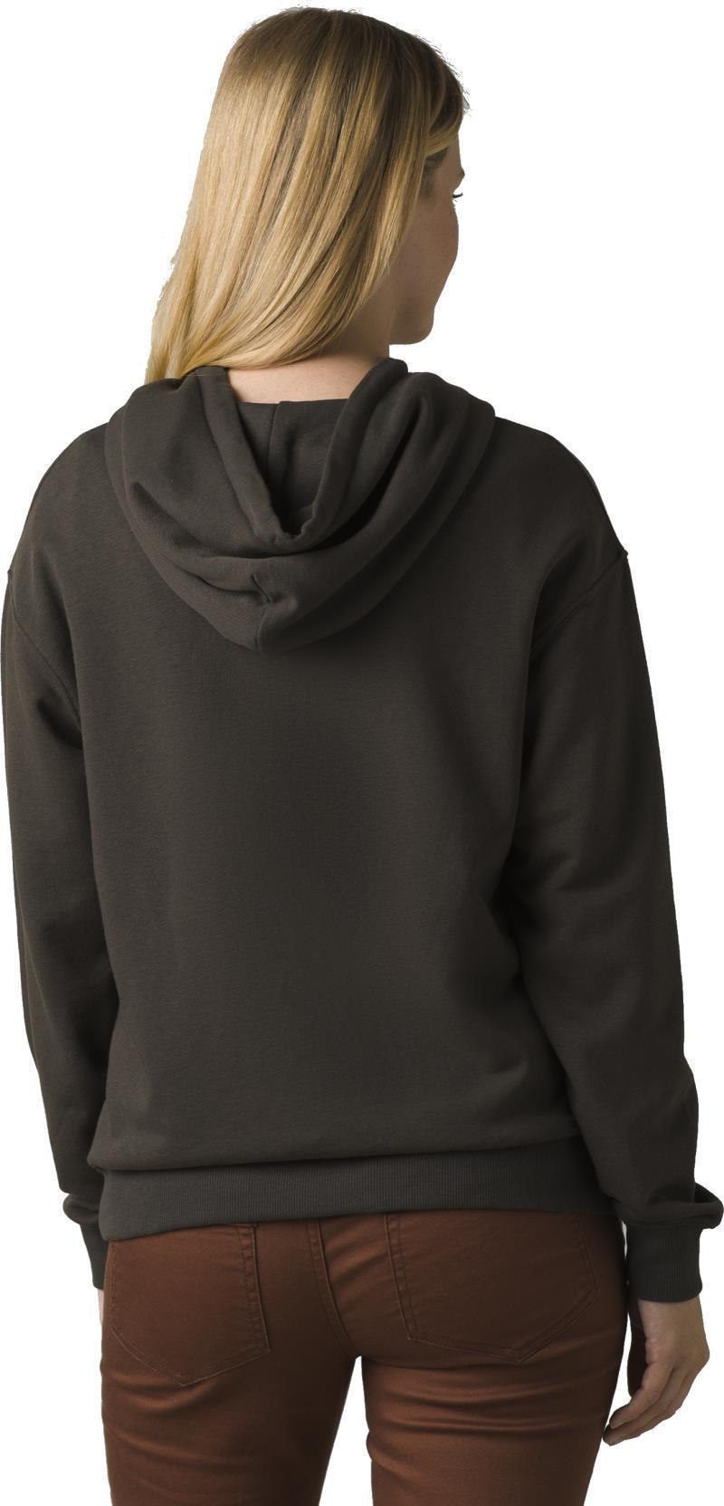 Organic Graphic Hoodie - Womens - Washed Black Mountain 3