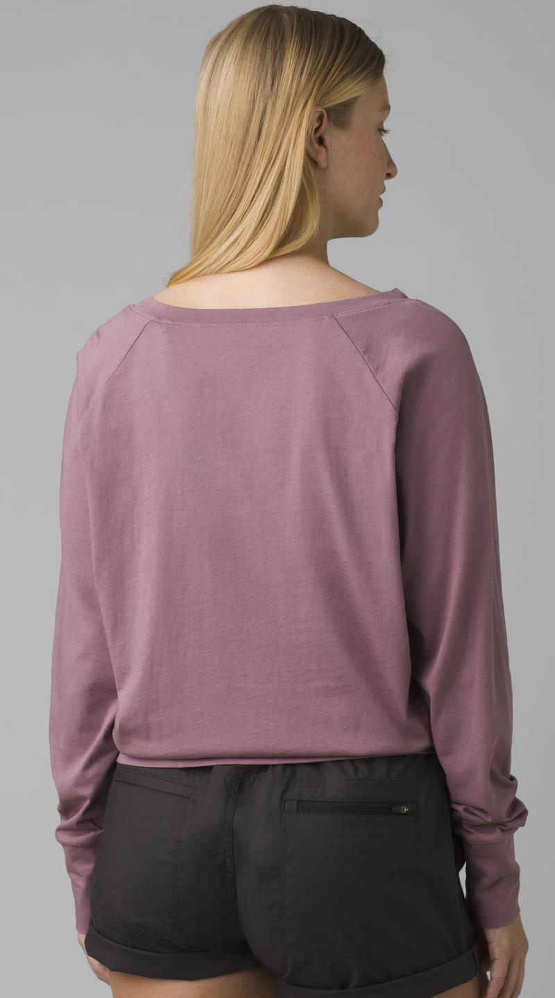 Organic Graphic LS - Womens - Soft Musk Open Heart 3