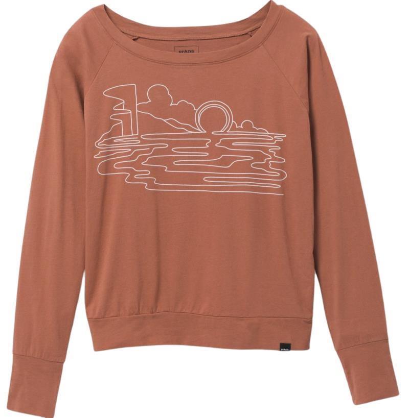 Organic Graphic LS - Womens - Terra One Line 1