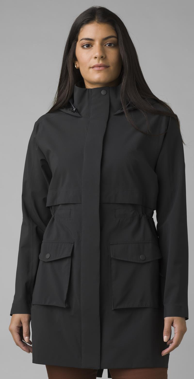 Othello Falls Trench - Womens - black 1