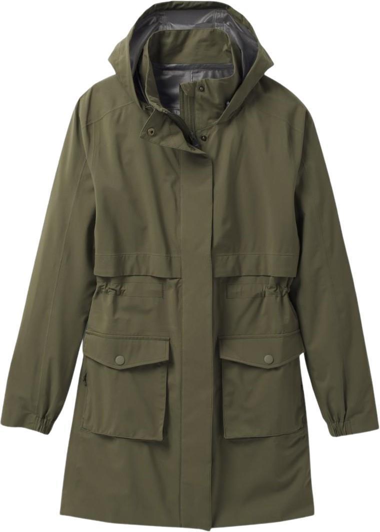 Othello Falls Trench - Womens - cargo green 1