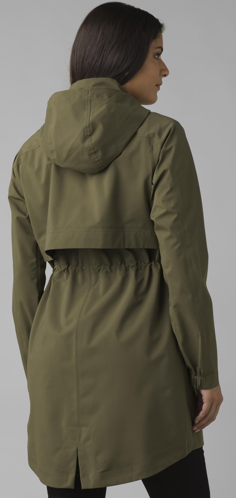 Othello Falls Trench - Womens - cargo green 1