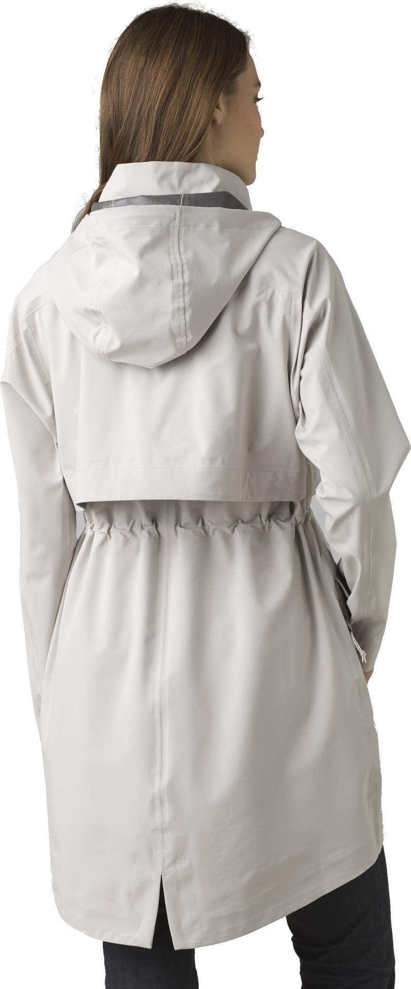 Othello Falls Trench - Womens - pebble grey 1