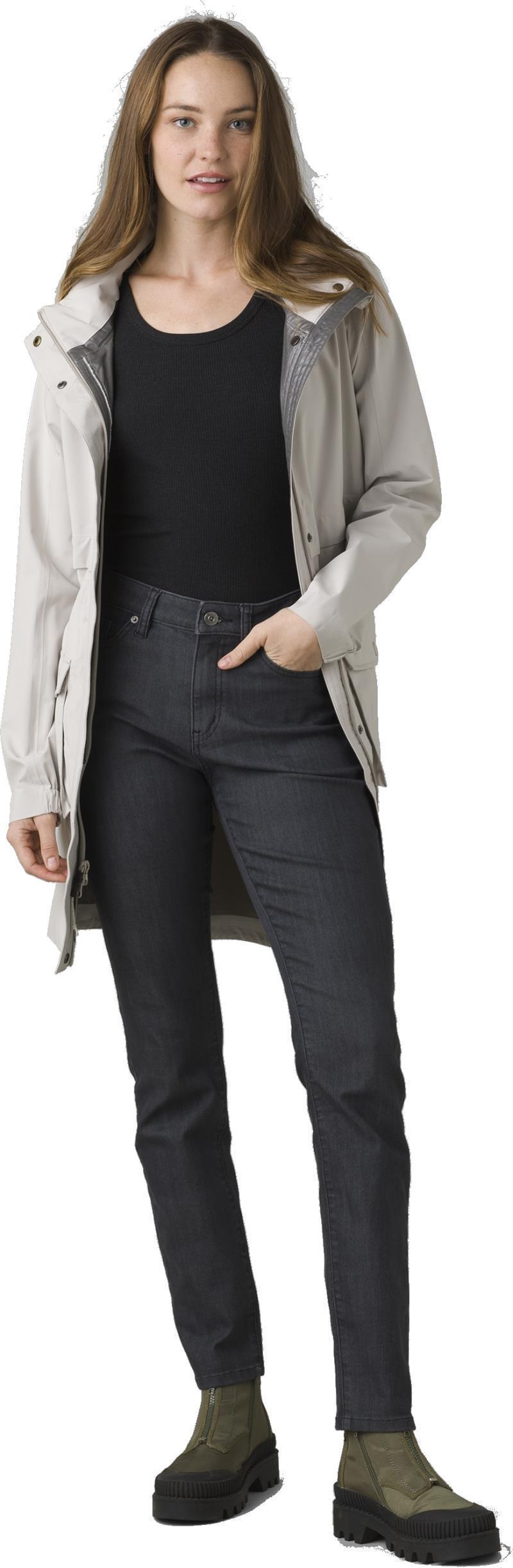 Othello Falls Trench - Womens - pebble grey 1
