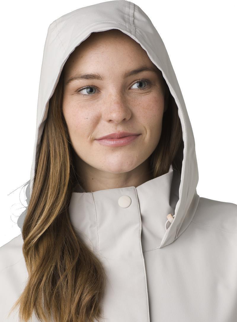Othello Falls Trench - Womens - pebble grey 1