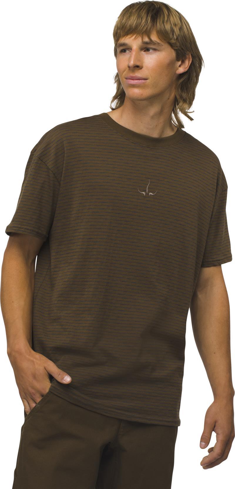 Paxton Striped SS Tee - Mens - Rich Earth 2