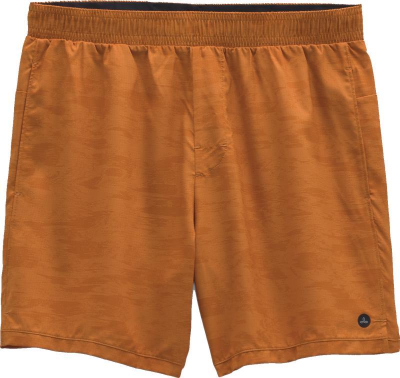 Peak To Pavement Shorts, 6" Inseam - Mens - Dried Orange Blur Camo 1