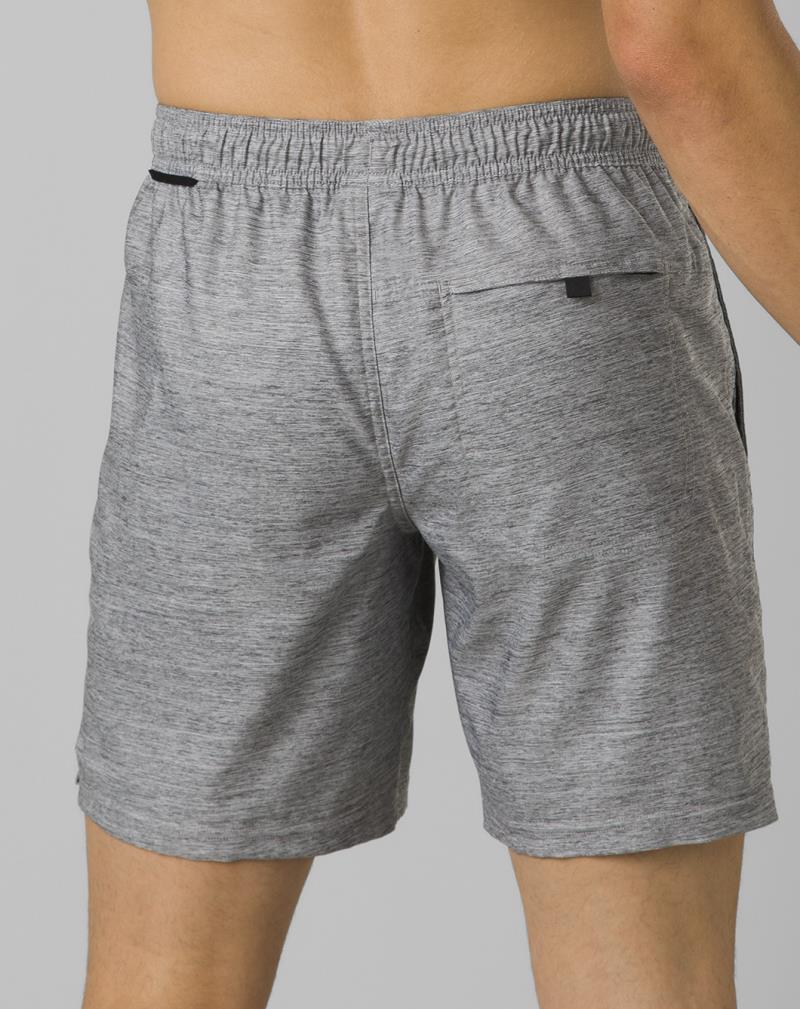 Peak to Creek Shorts II, 8" Inseam - Mens - heather grey 1