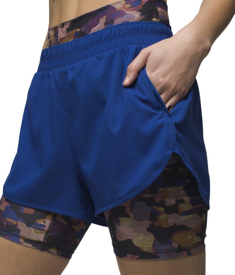 Peak to Pavement Shorts - Womens - Rich Sapphire 4