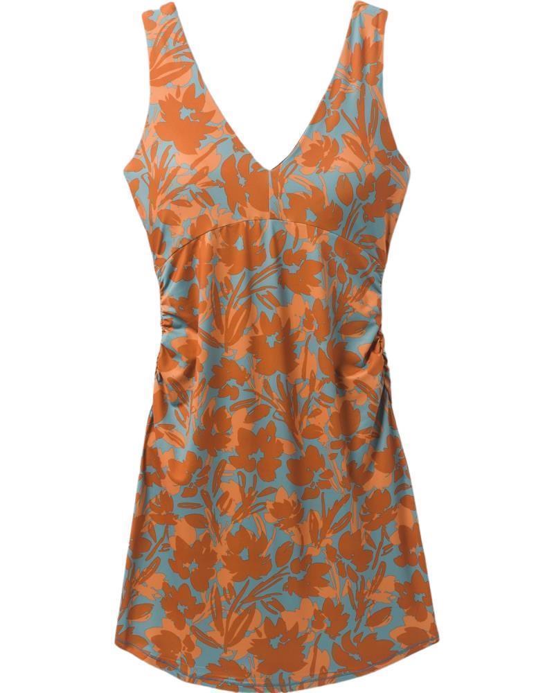 Pearl Isla Dress - faded poppy bloom 1