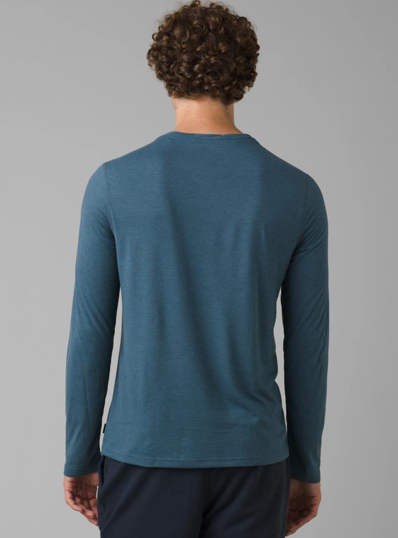 Prospect Heights Graphic LS - Mens - deep stellar stripe 1