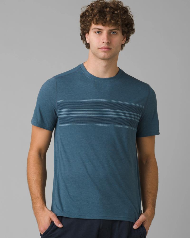 Prospect Heights Graphic SS - Mens - Deep Stellar Stripe 2