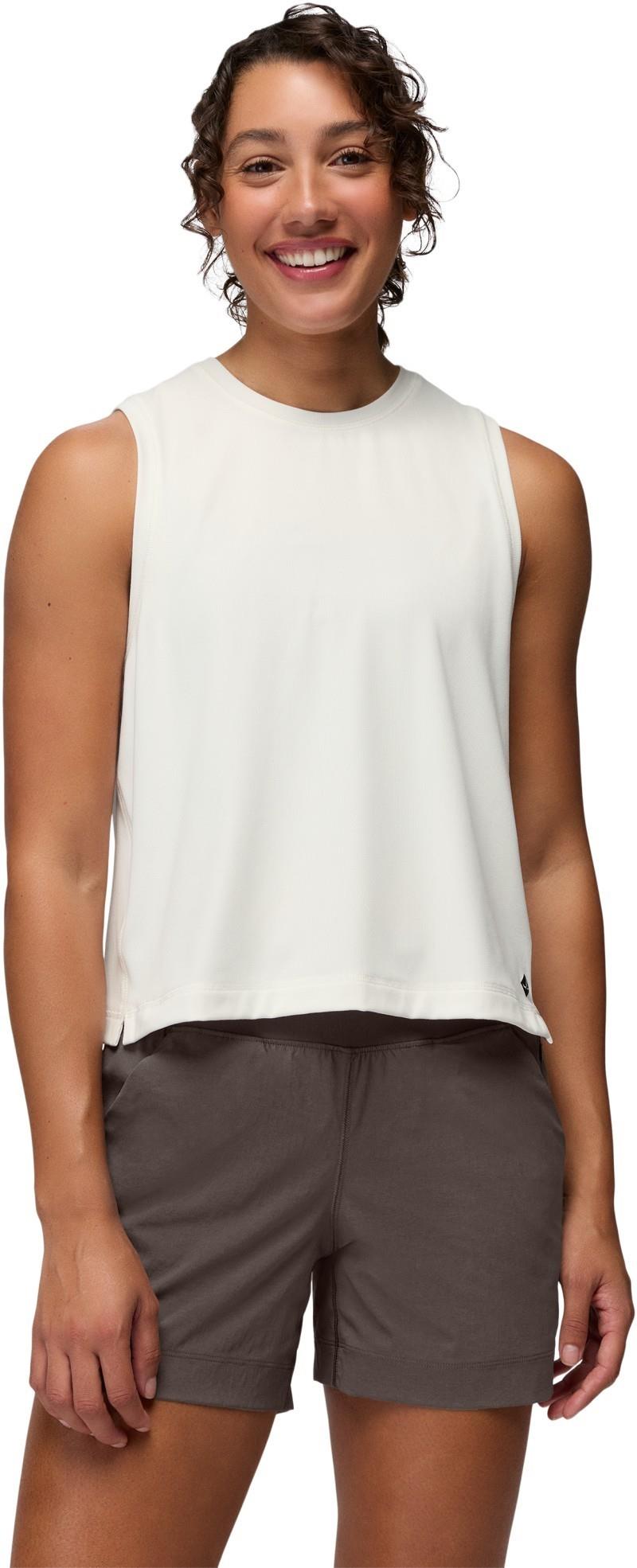 Pure Ascent Muscle Tank - Womens - soft white 1