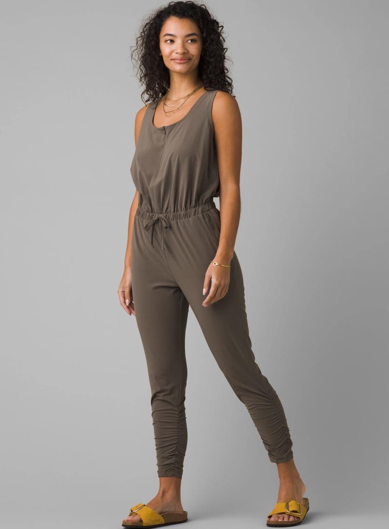 Railay Jumpsuit - Womens - Slate Green 2