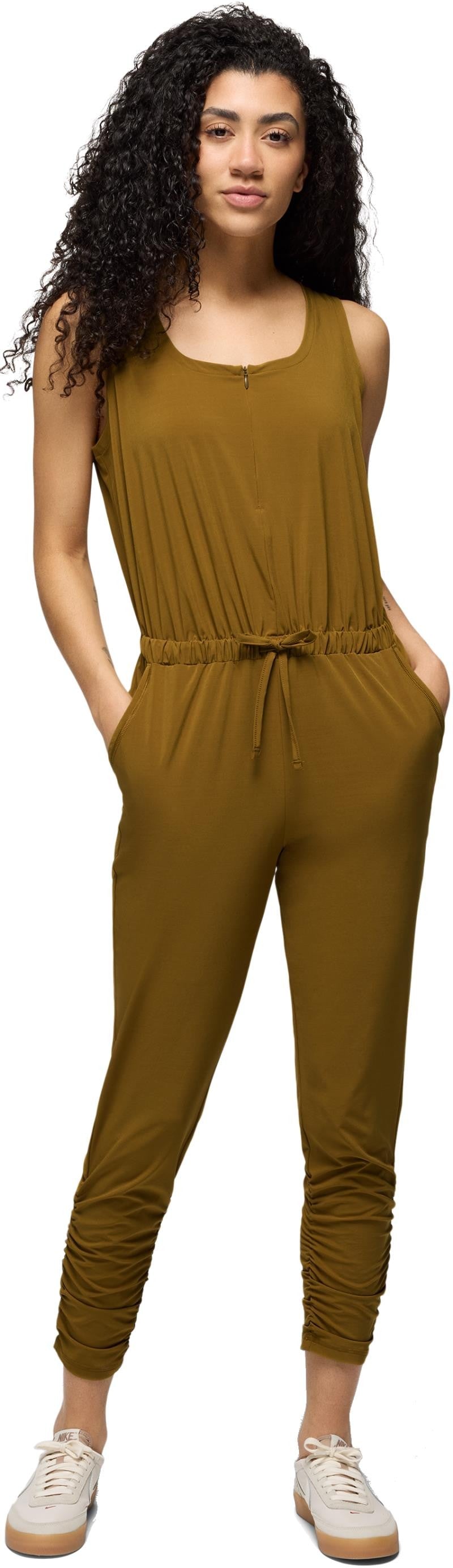 Railay Jumpsuit - Womens - retro olive 1