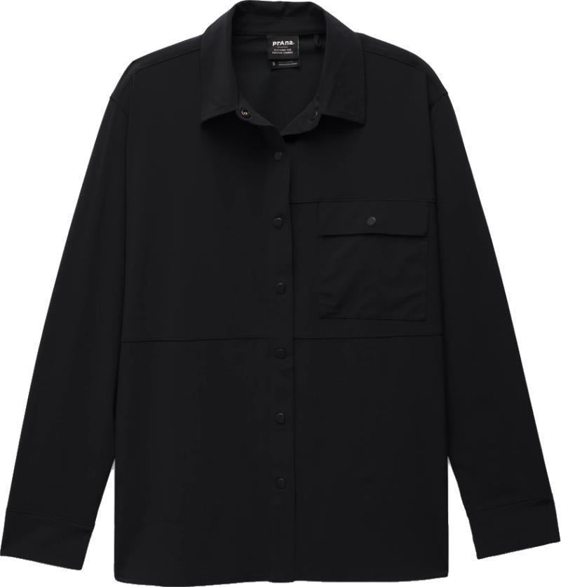 Railay LS Button Down - Womens - Black 1