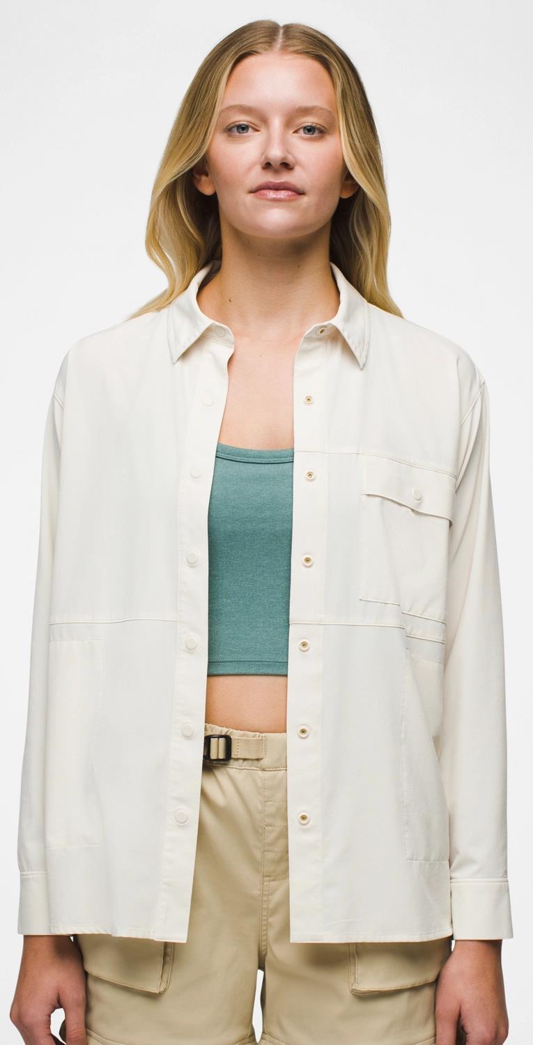 Railay LS Button Down - Womens - Canvas 2