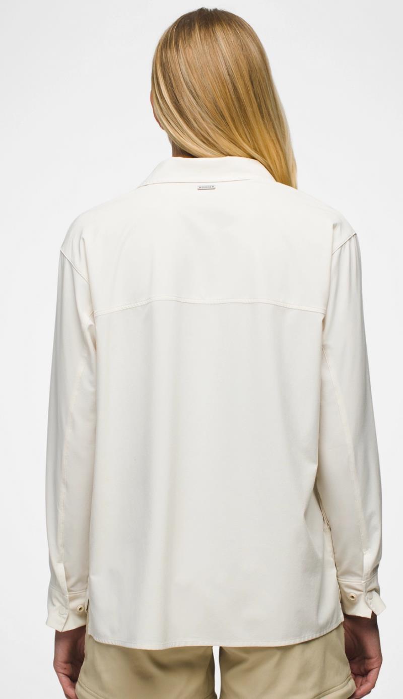 Railay LS Button Down - Womens - Canvas 3