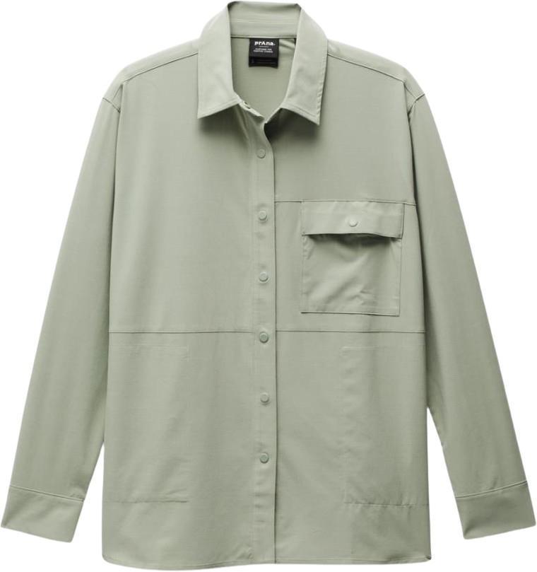 Railay LS Button Down - Womens - Juniper Green 1