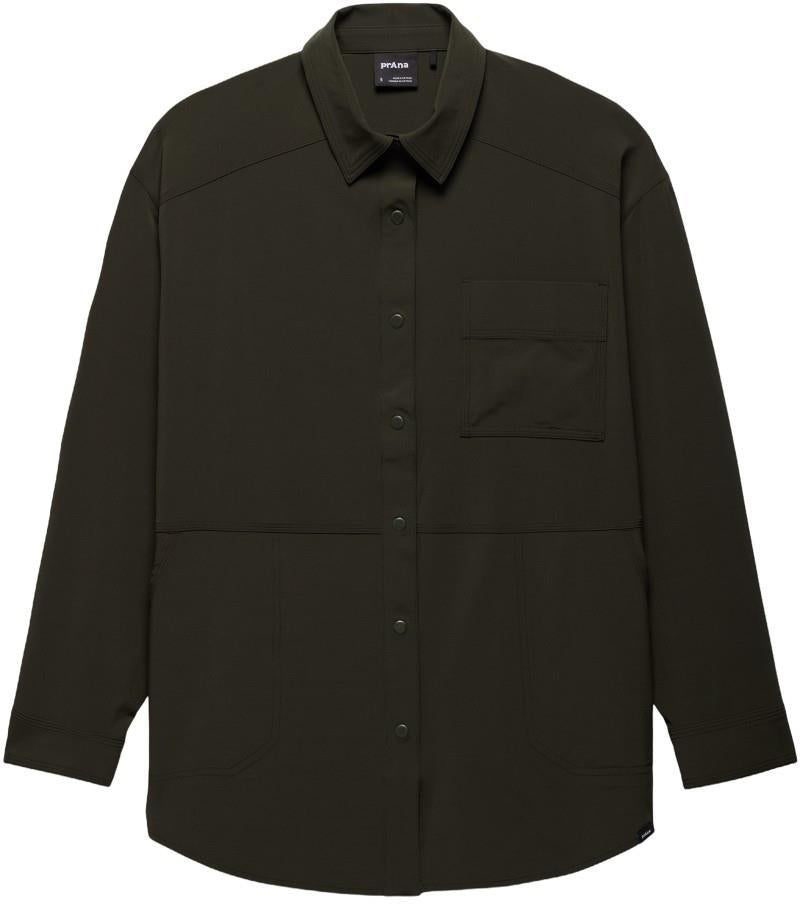 Railay Oversized Button Down - Womens - nori 1