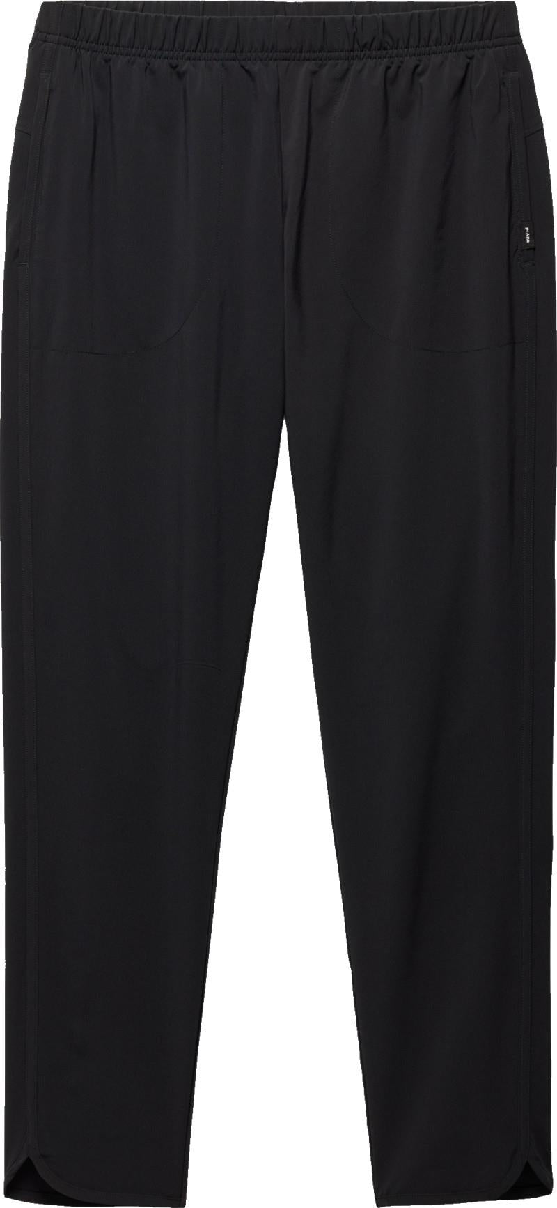 Railay Scallop Pants, Reg - Womens - solid black 1