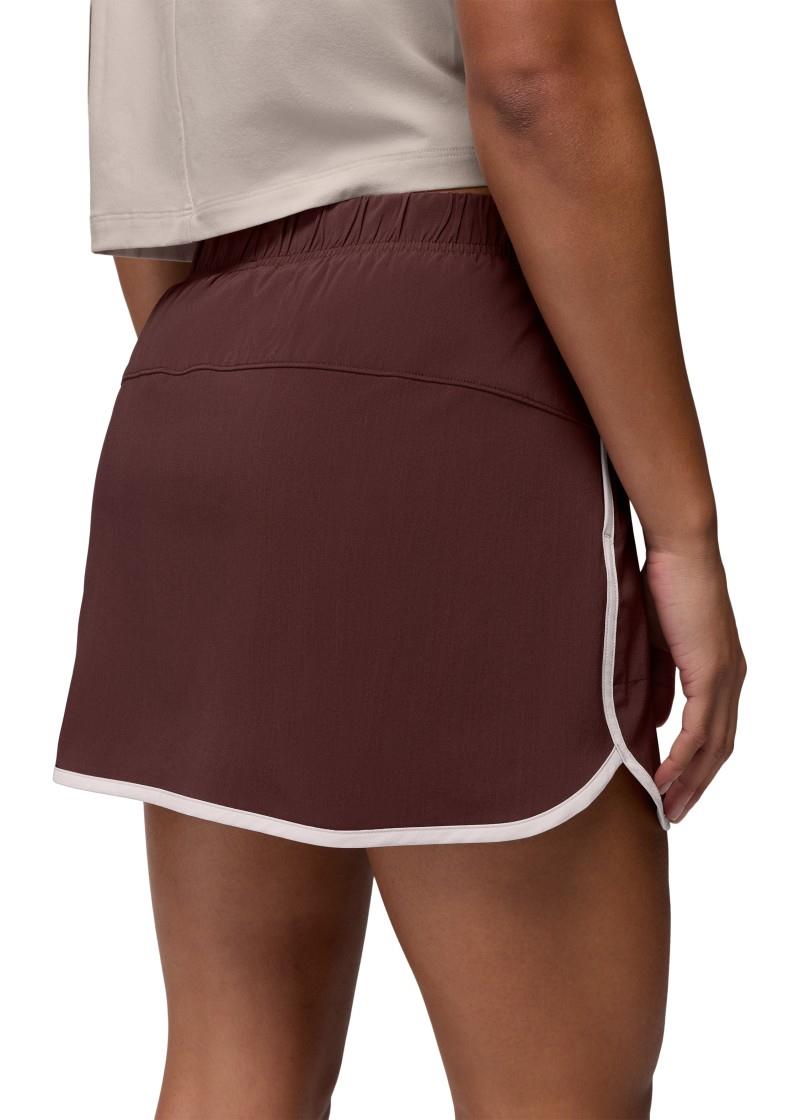 Railay Scallop Skort - cacao 1