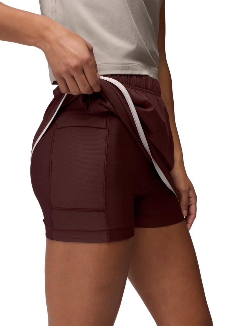 Railay Scallop Skort - cacao 1