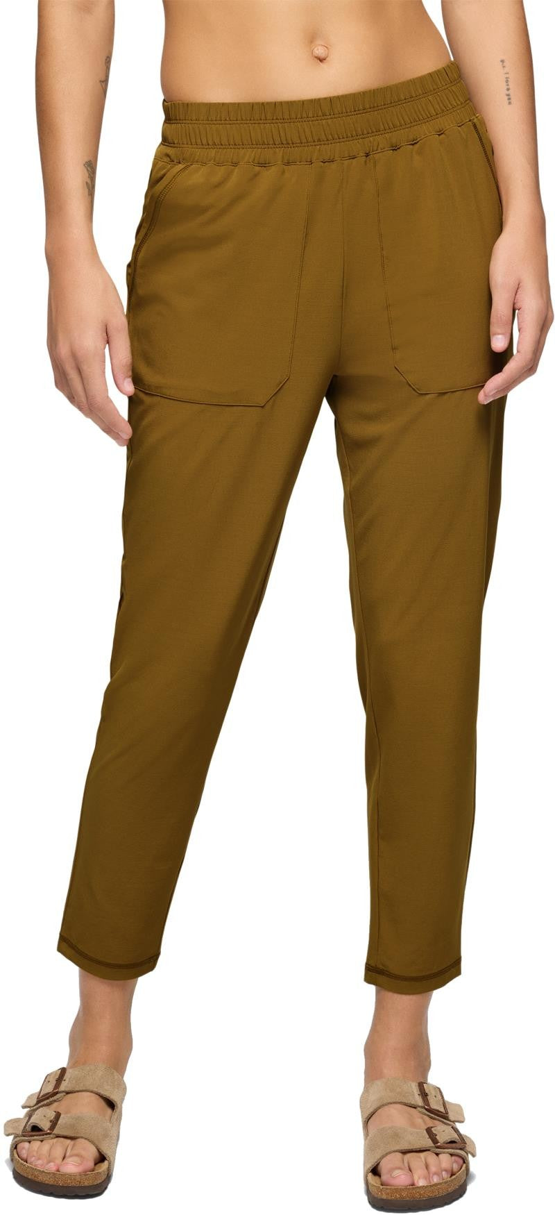 Railay Straight Pants, Reg - Womens - retro olive 1