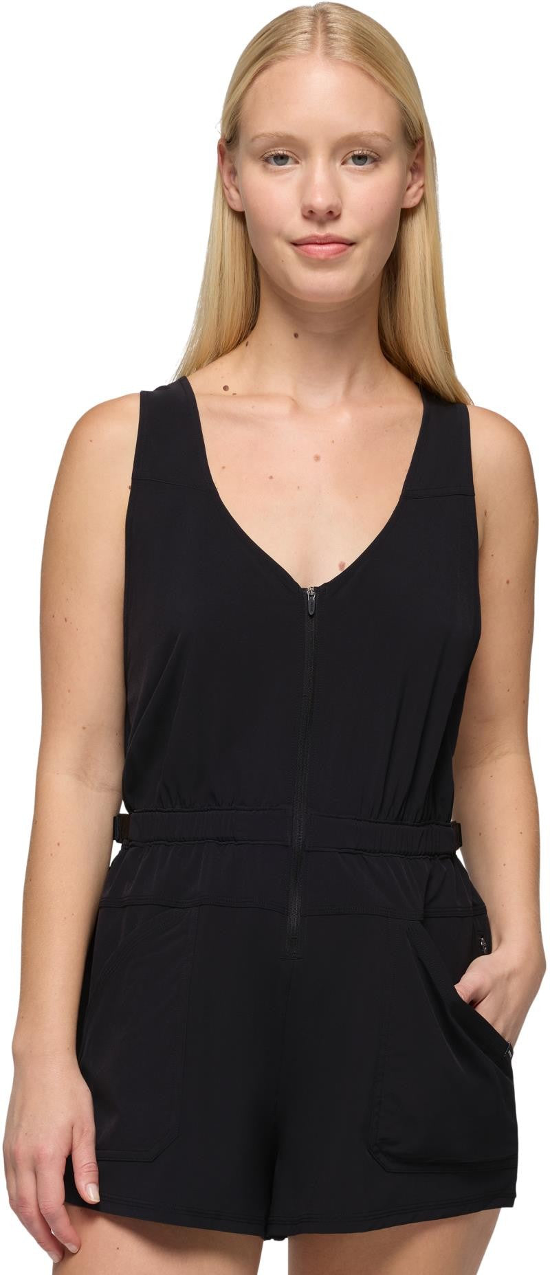 Railay Utility Romper - Womens - black 1
