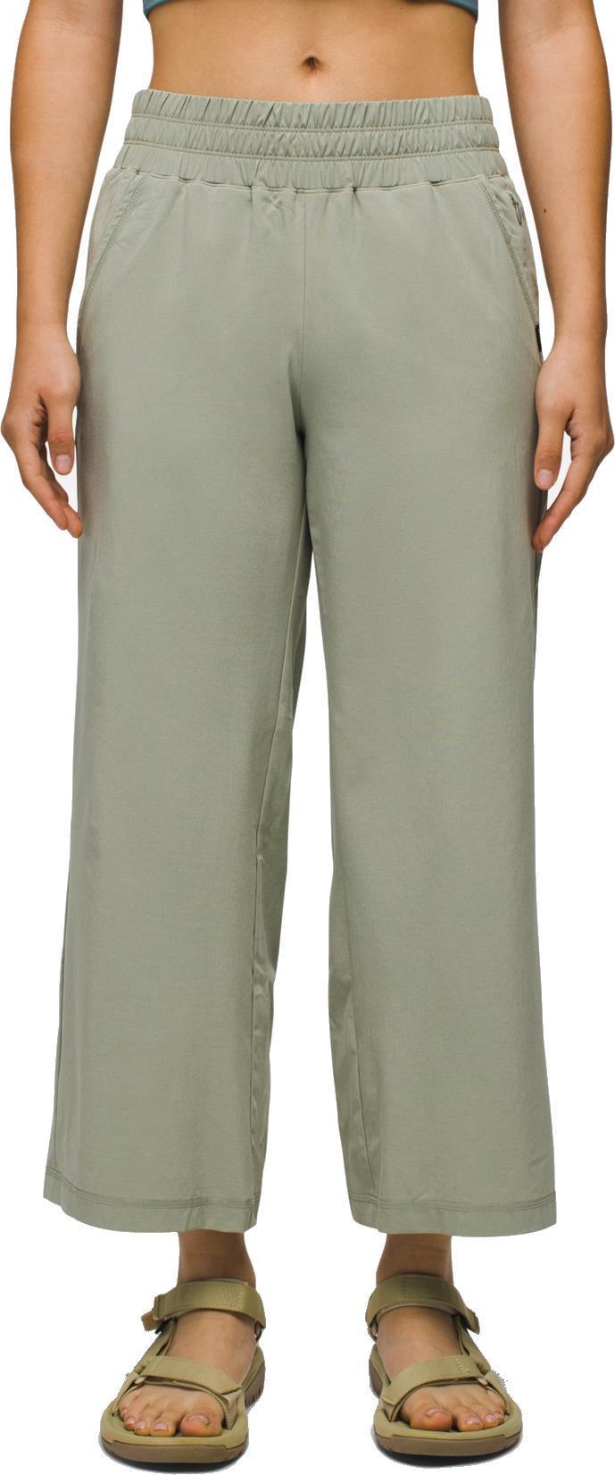 Railay Wide Leg Pants, Reg - Womens - Juniper Green 2