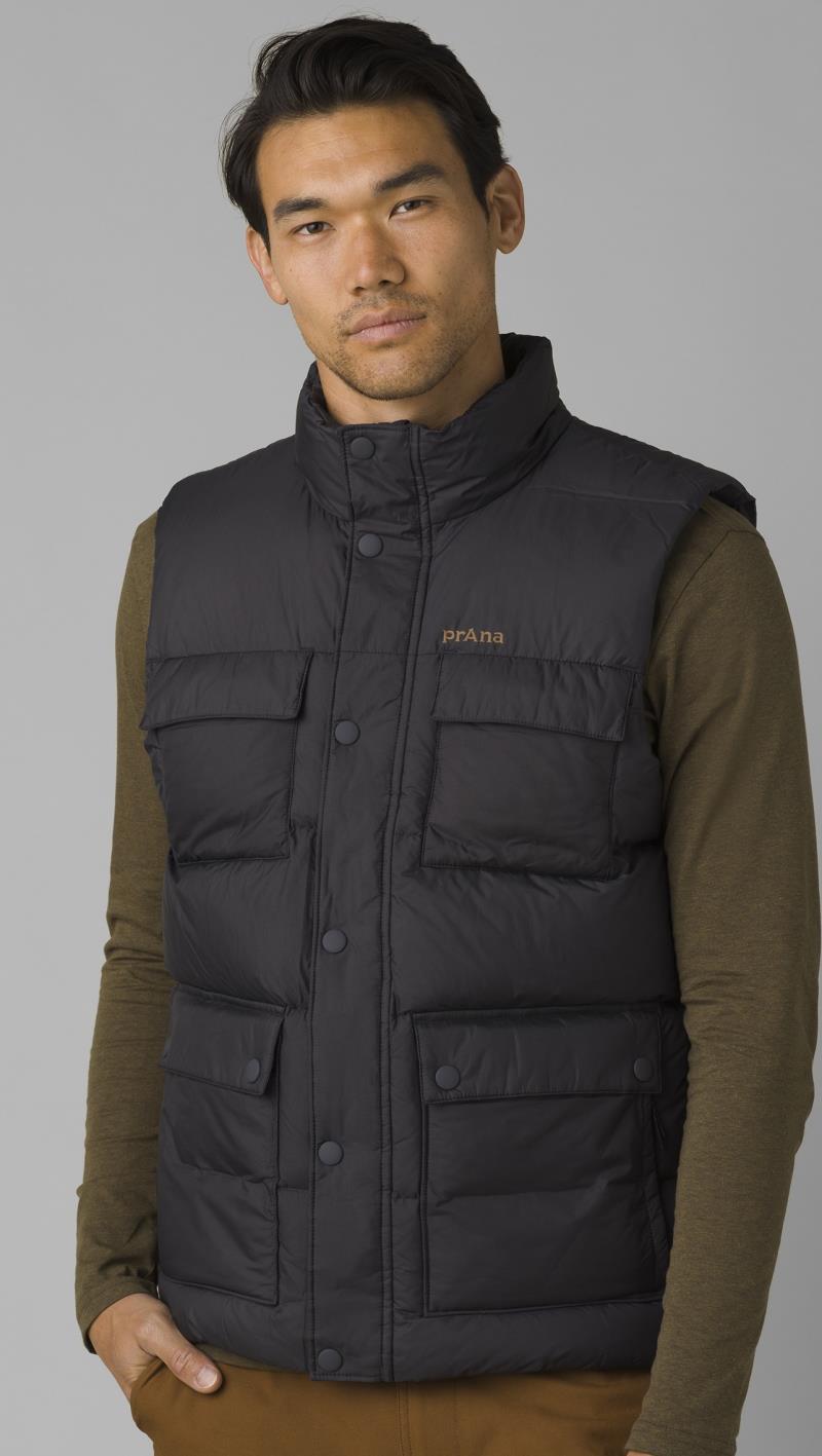 Red Slate Vest - Mens - charcoal 1