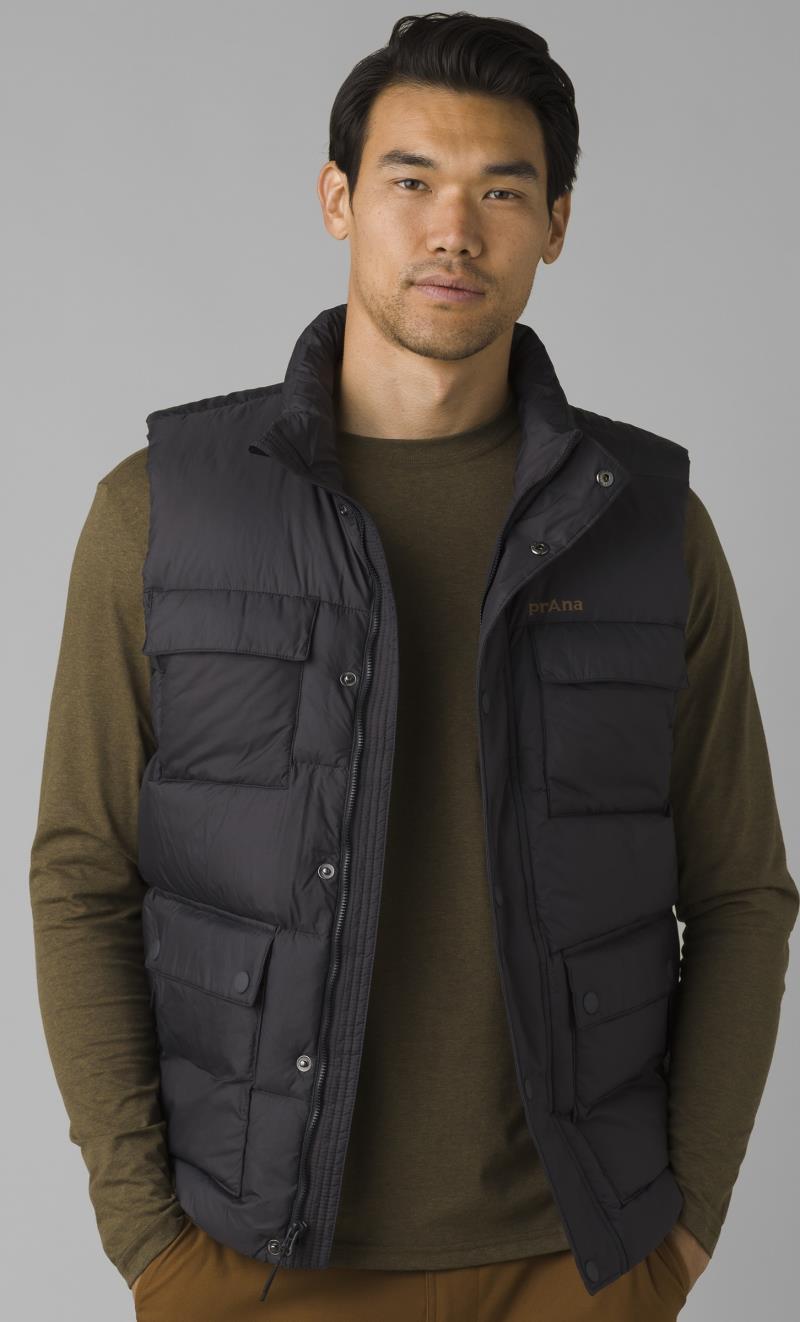 Red Slate Vest - Mens - charcoal 1