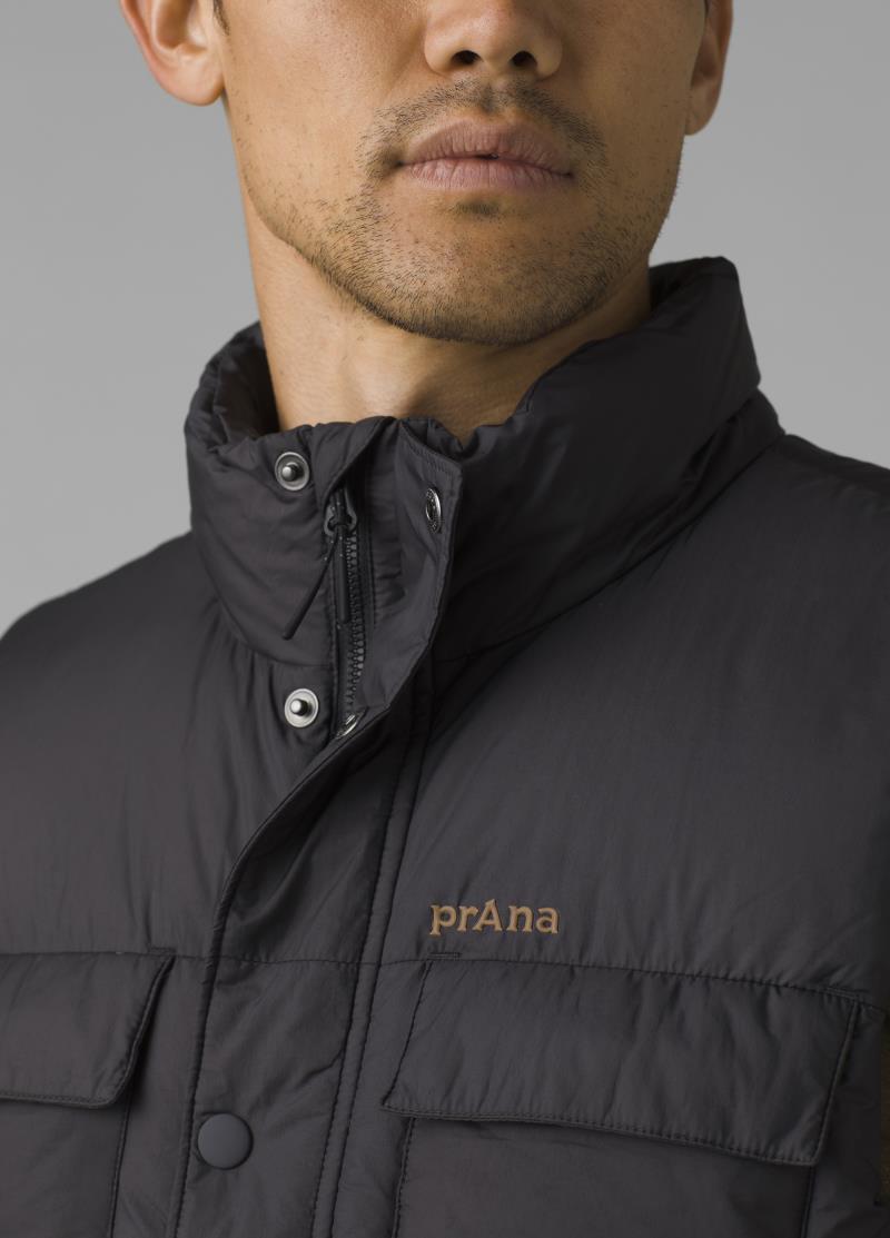 Red Slate Vest - Mens - charcoal 1
