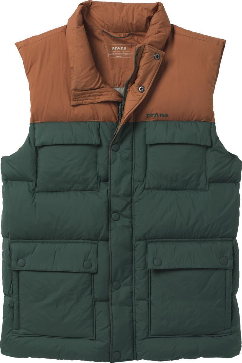 Red Slate Vest - Mens - dark ale colorblock 1