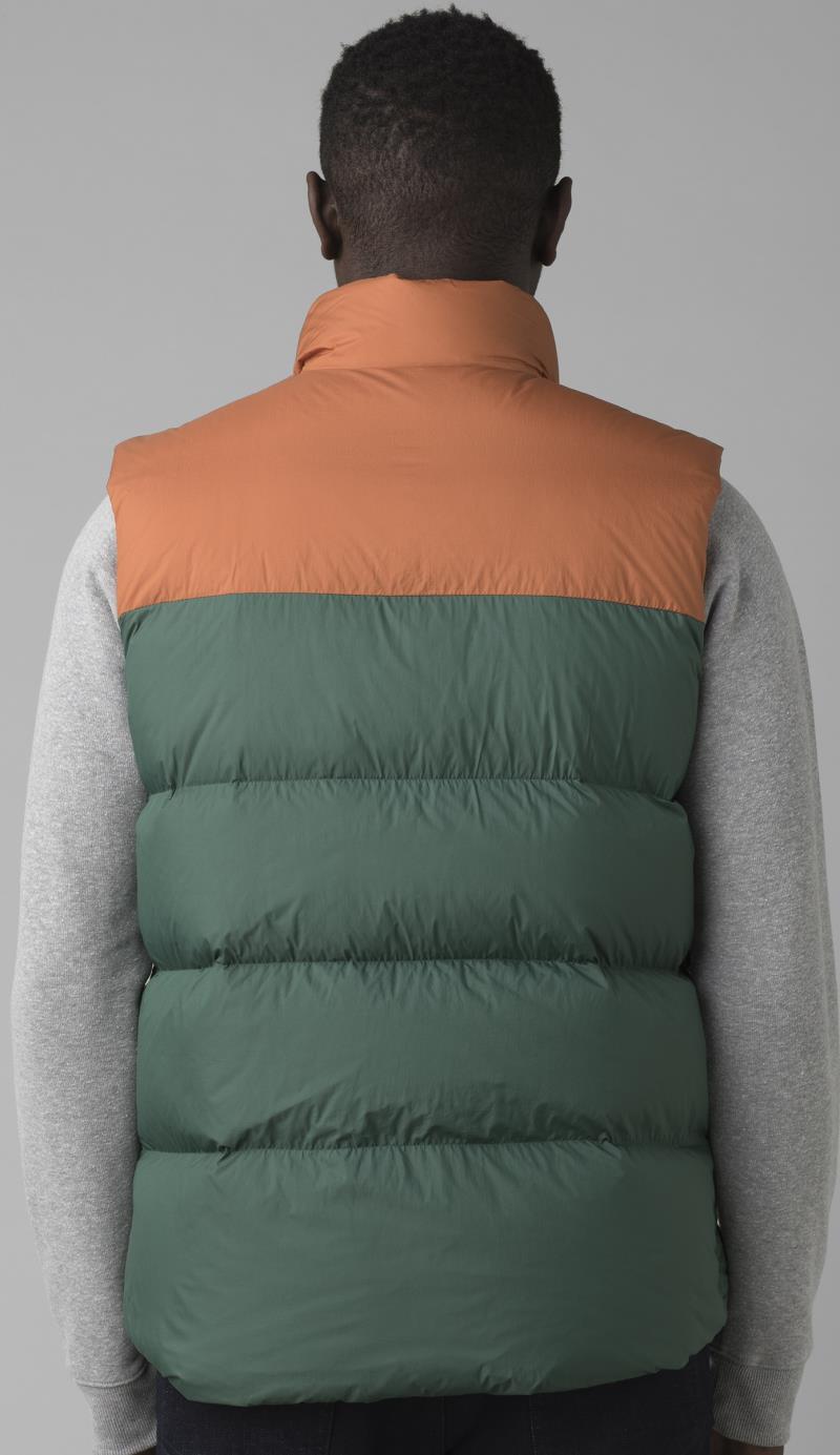 Red Slate Vest - Mens - dark ale colorblock 1