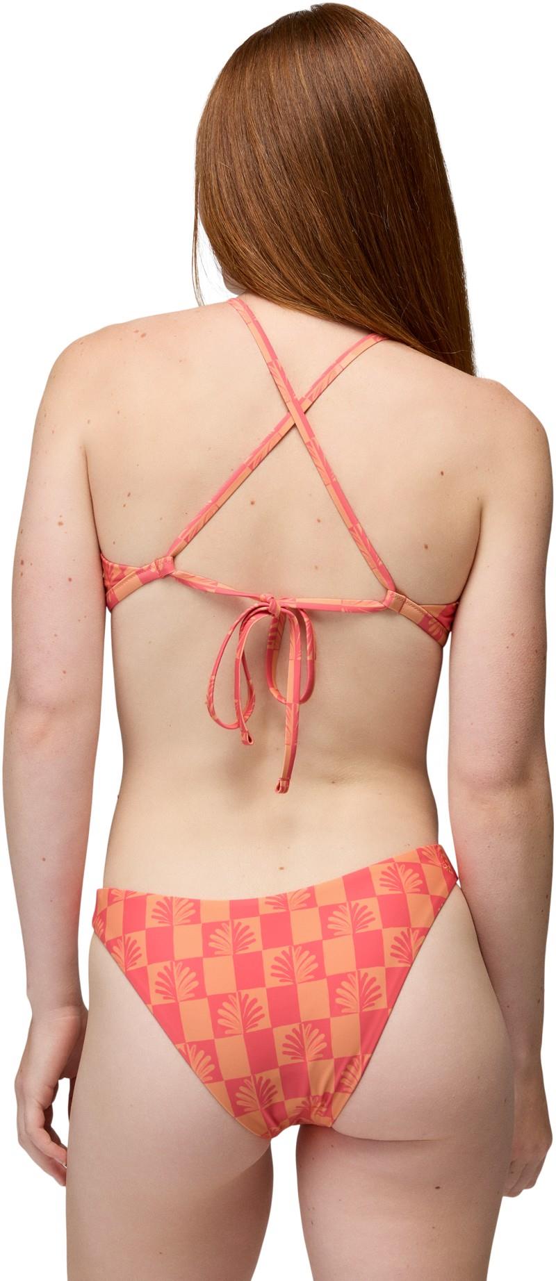 Reef Break Adjustable Top - Womens - guava pop checker 1